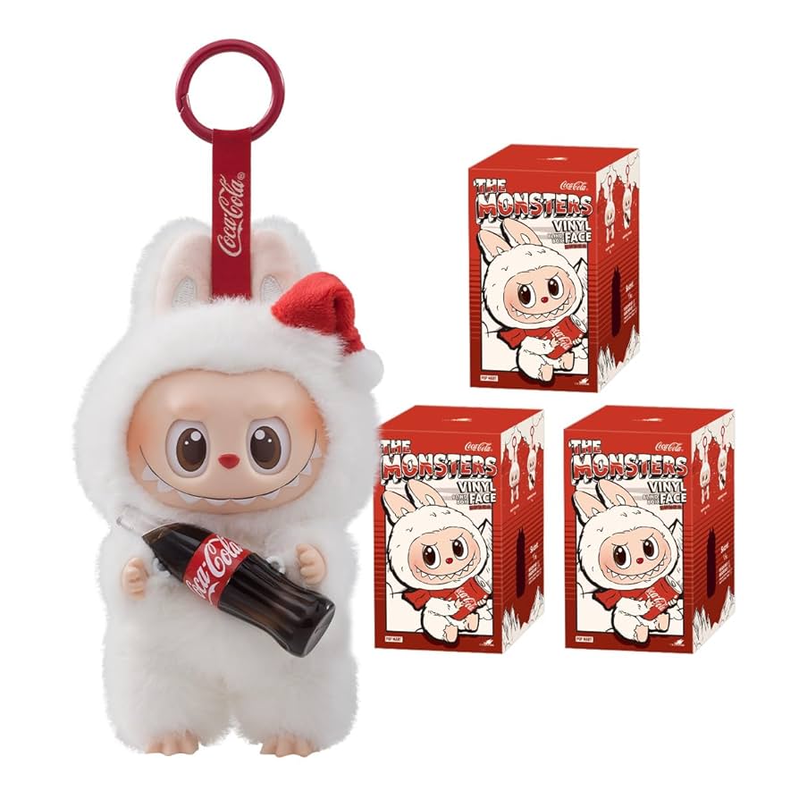 ラブブ THE MONSTERS コカ・コーラ シリーズ ぬいぐるみ Amazon.co.jp