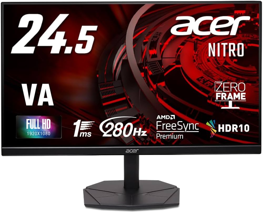 ゲーミングモニター XV253QXbmiiprzx 24.5インチ 240Hz Amazon.co.jp