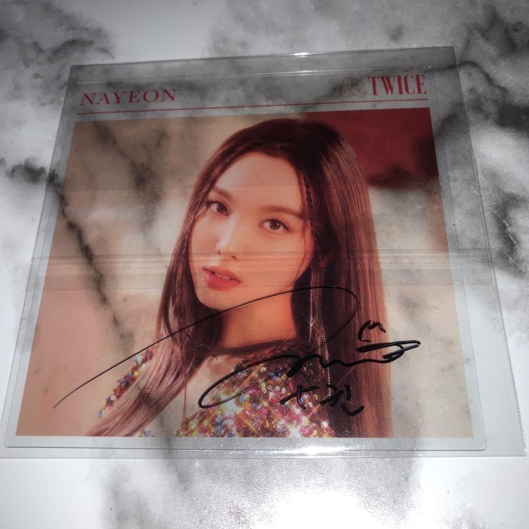 Twice ナヨン(Nayeon) 直筆サイン入りインスタント写真 Twice ナヨン