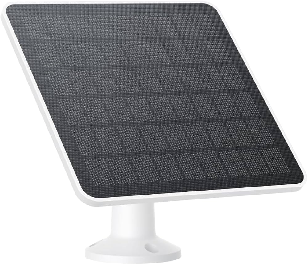 Amazon.co.jp: Eufy Solar Panel (3W) 屋外カメラ給電ソーラーパネル