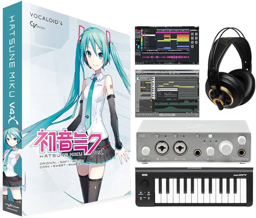 Amazon | CRYPTON MIKU V4XB ボカロ初心者スターターセット 英語追加