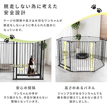 ペット用ケージ ハイタイプ 8枚セット 送料相談可 新品]ノルディ