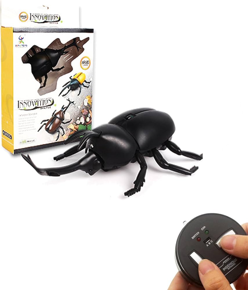 Amazon | 【まるで本物!リアルに動く!】 昆虫 ラジコン クワガタ 擬似