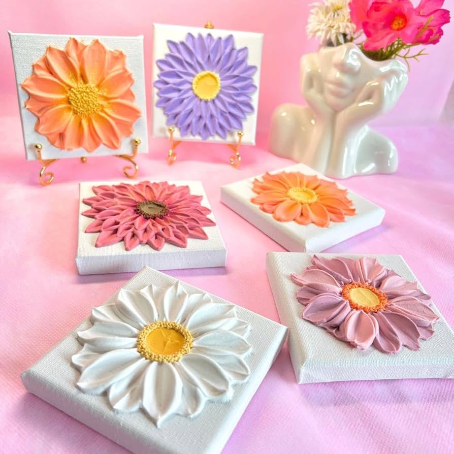 絵画 テクスチャーアート フラワー 花 ボタニカル アート 花図鑑