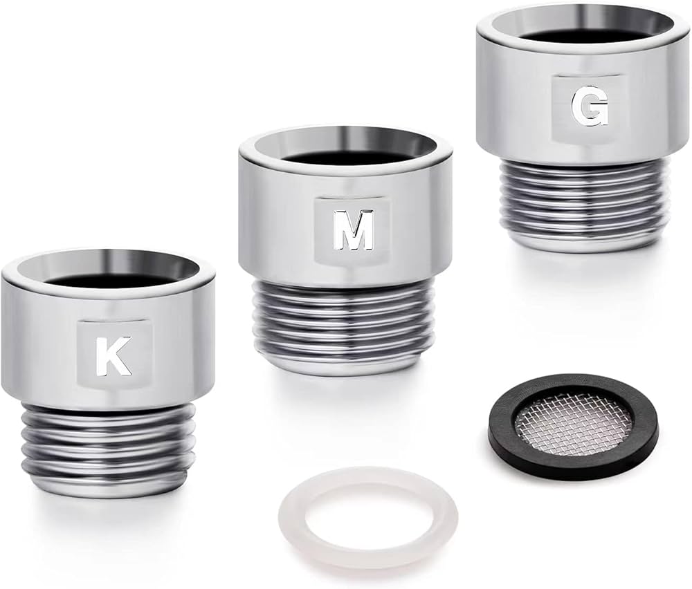 Amazon.co.jp: シャワーヘッド アダプター 3個セット のシャワーホース