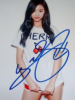 ツウィ】TWICE #TWICE5 サイン入りチェキ twice5 タワレコ チェキ