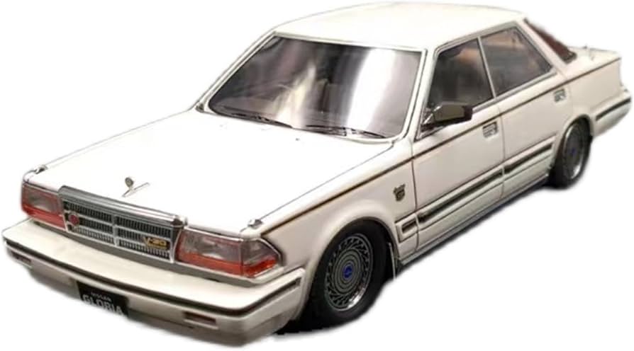 Amazon | ミニカー 日産グロリア Y30 1:43 樹脂車モデルミニ車の