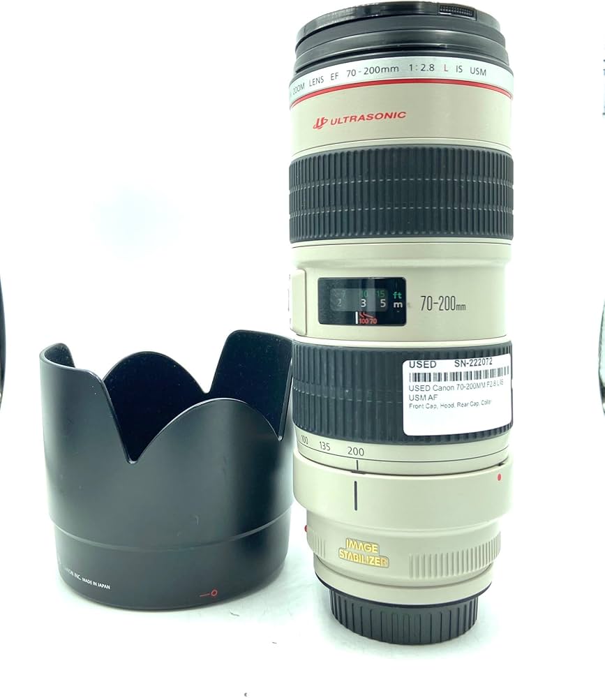 Amazon.com : Used Canon 70-200MM F2.8 L is USM AF (Some wear