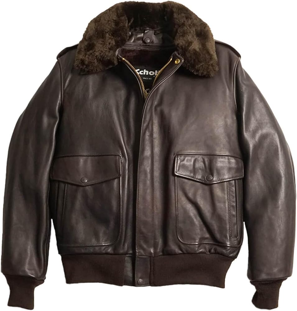 Amazon.co.jp: [ショット] SCHOTT 184SM A-2 レザーフライトジャケット