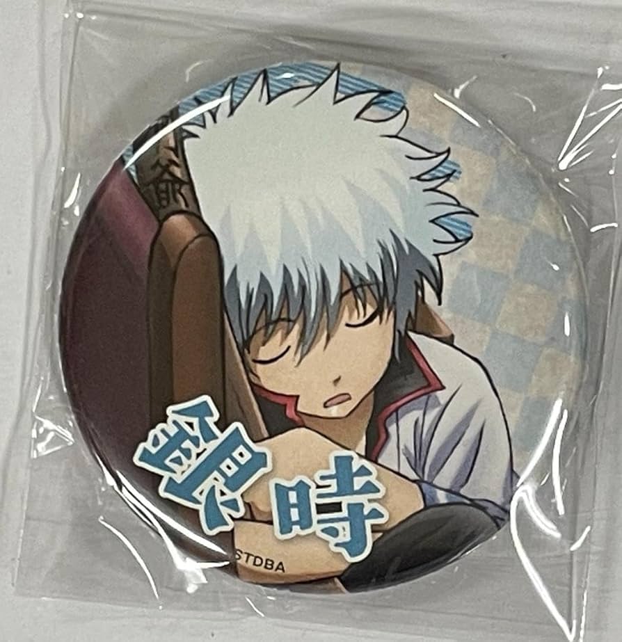 銀魂 坂田銀時 DMMスクラッチ 缶バッジ 6個セット 銀魂 坂田銀時 DMM