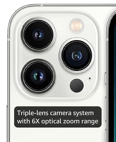 Amazon.com: Apple iPhone 13 Pro, 128GB, Silver - Unlocked (Renewed
