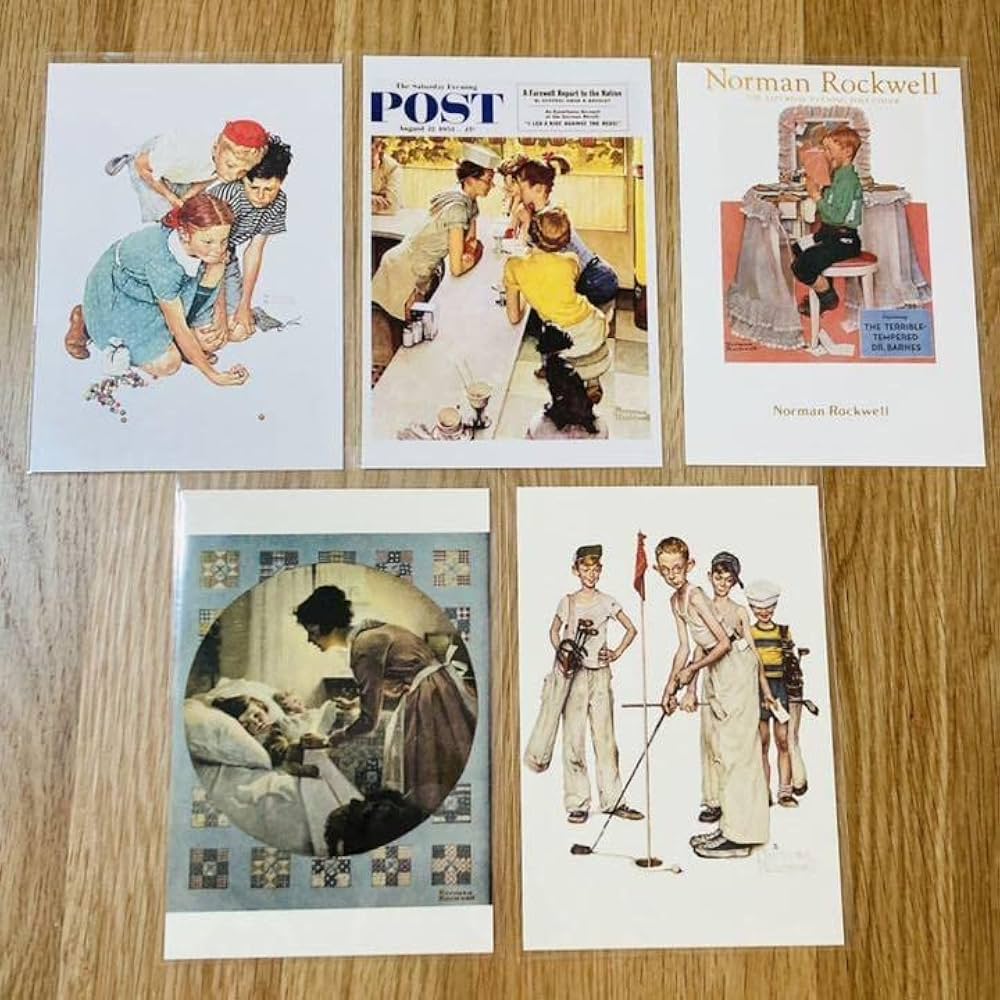 Amazon.co.jp: 袋入り Norman Rockwellノーマンロックウェル ポスト