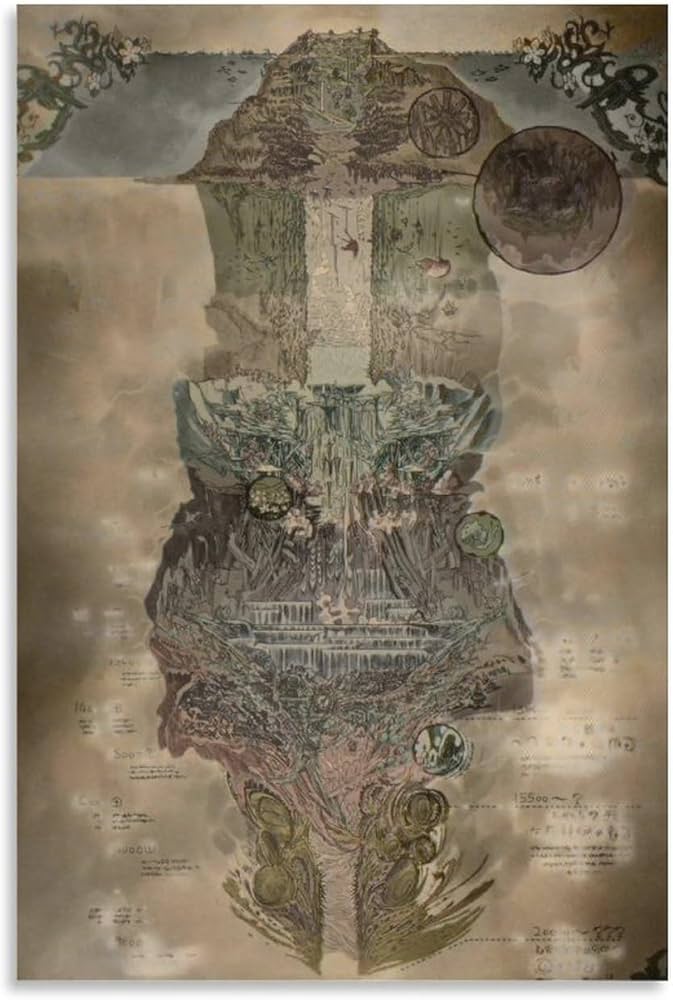 メイドインアビス 奈落見取り図ポスター