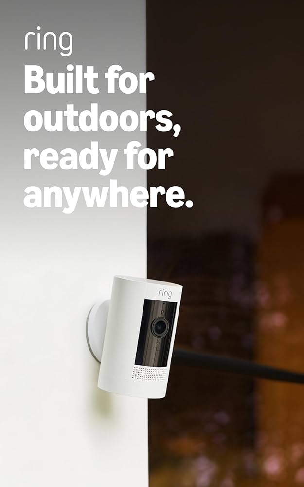 Amazon.com: Ring Outdoor Cam (Stick Up Cam), Weather-resistant