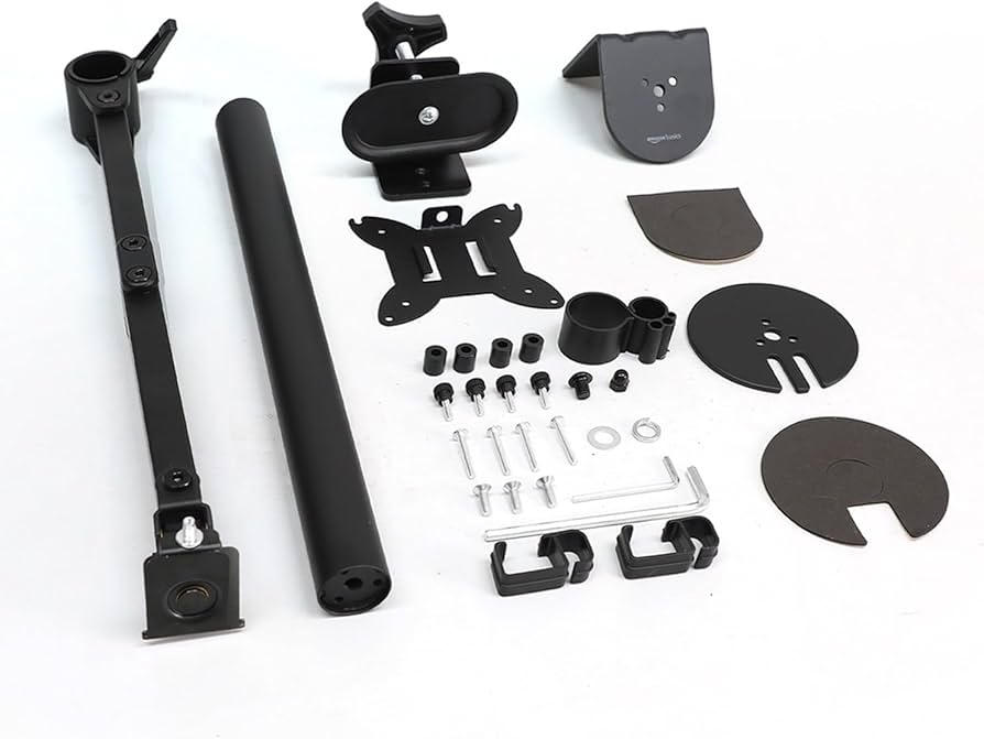 Amazon.co.jp: Amazonベーシック シングルモニターアーム (最大32