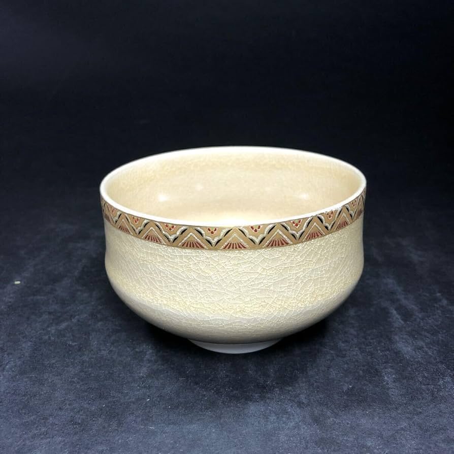 Amazon.co.jp: 荒木幹二郎 荒木陶窯 薩摩焼 茶碗 共箱 共布 茶道具