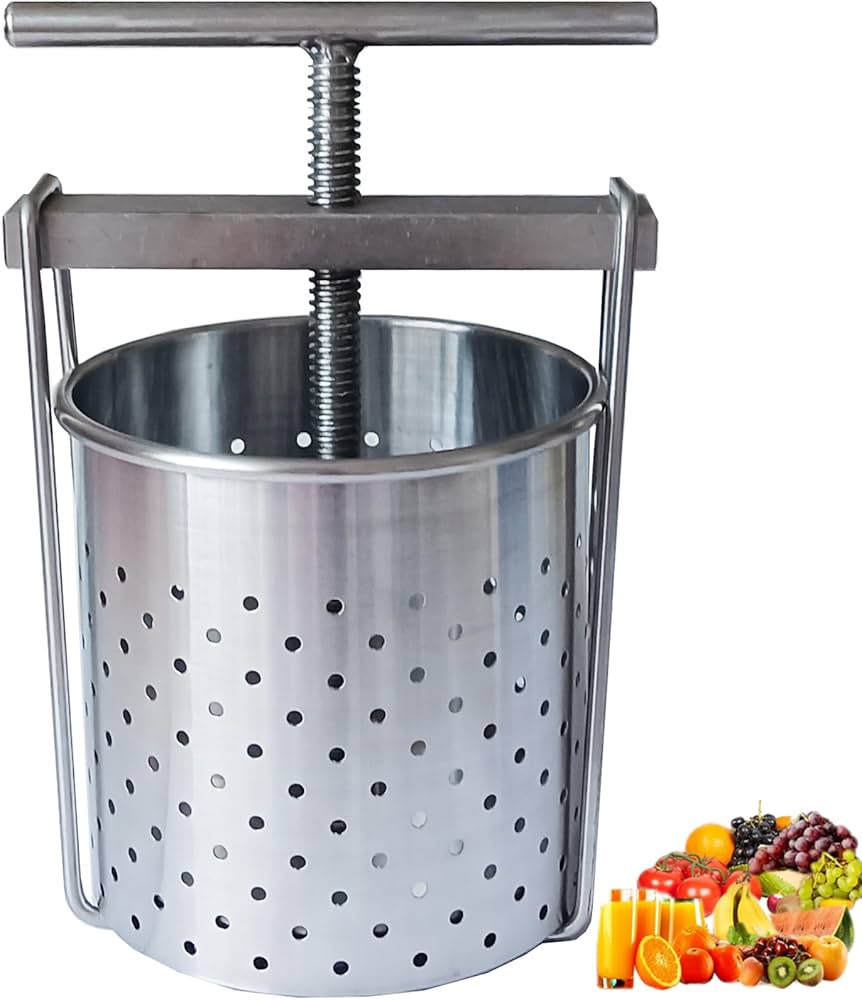 Amazon | HCTOOL 脱水機 手動 果汁しぼり器 野菜 絞り器 スロー