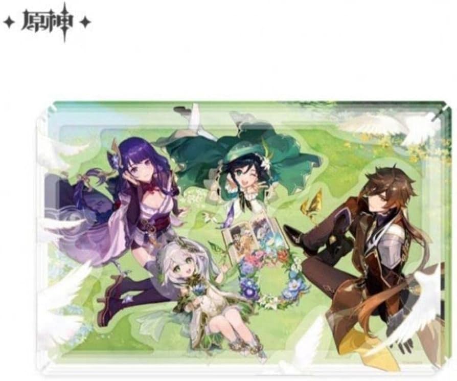 Amazon.co.jp: 中国 公式 多層アクリルスタンド ウェンティ 鍾離 雷電