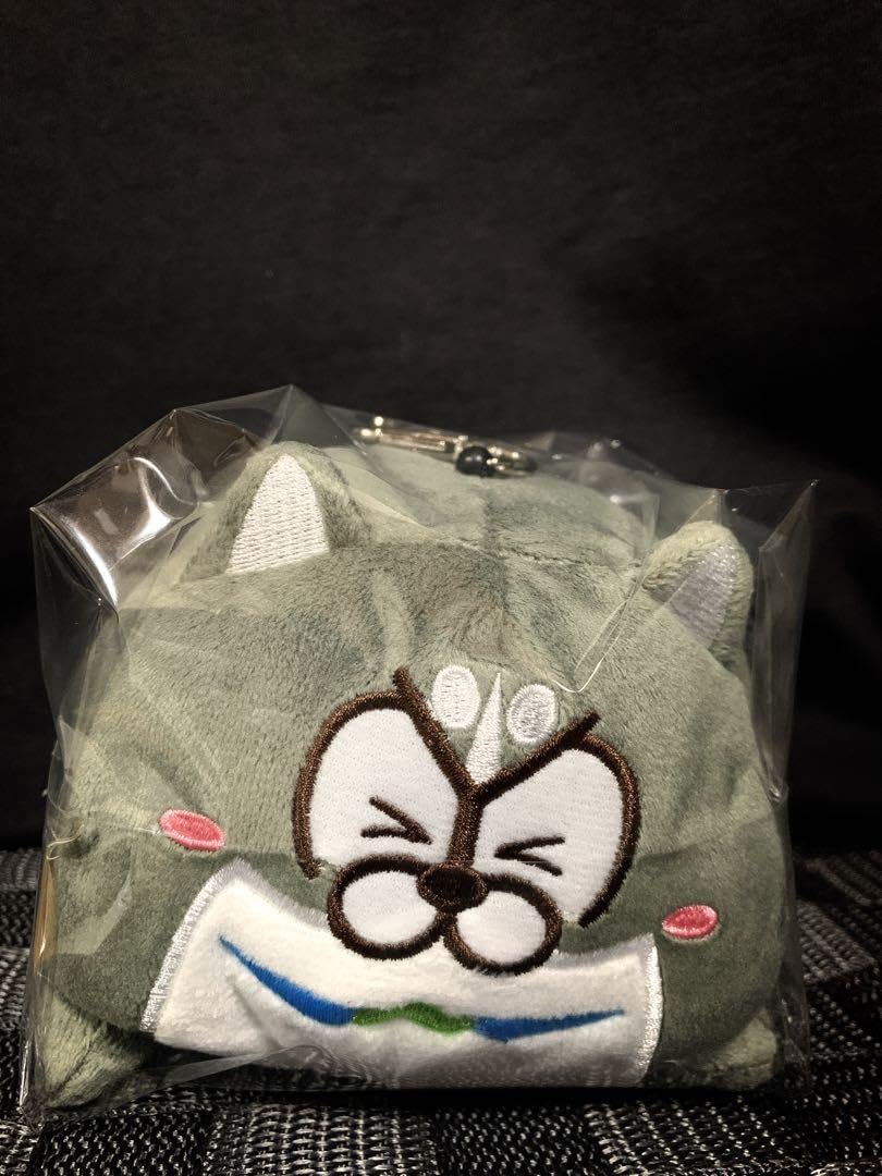 おそ松さん ぬいぐるみ 松犬 リール付き パスケース 、 全種 タグ付 松