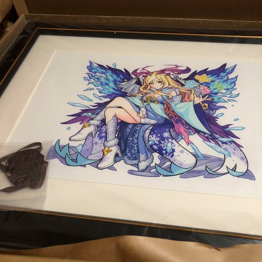 モンスターストライク 高精細複製イラスト ルシファー DD ちはや