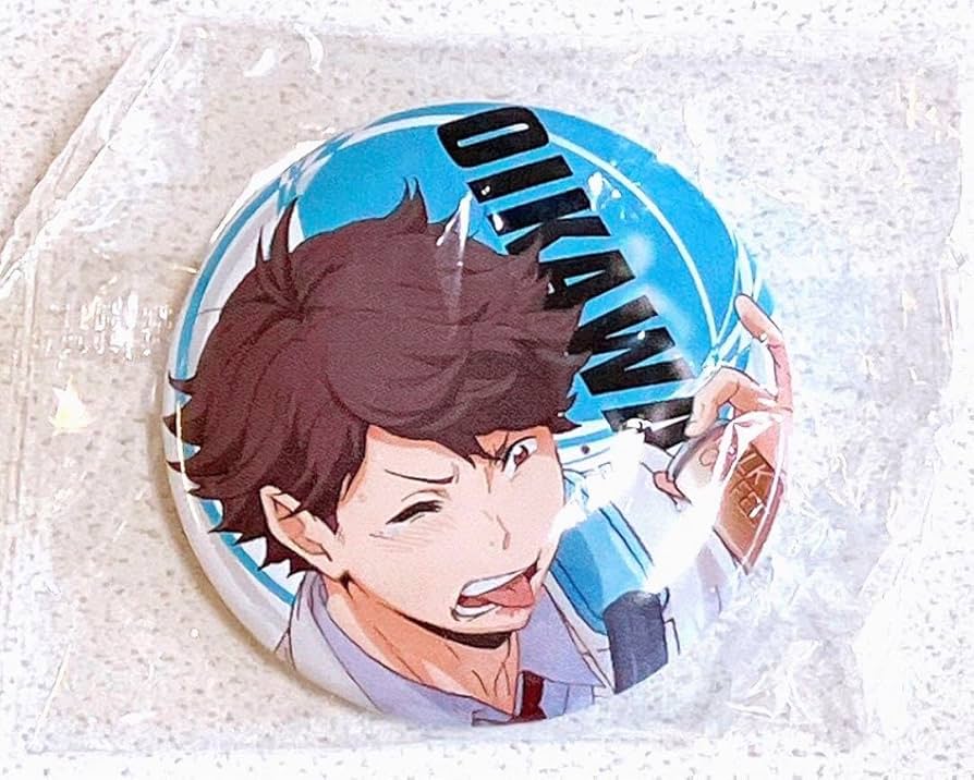 短期出品】ハイキュー 及川 缶バッジ J-WORLD 短期出品】ハイキュー
