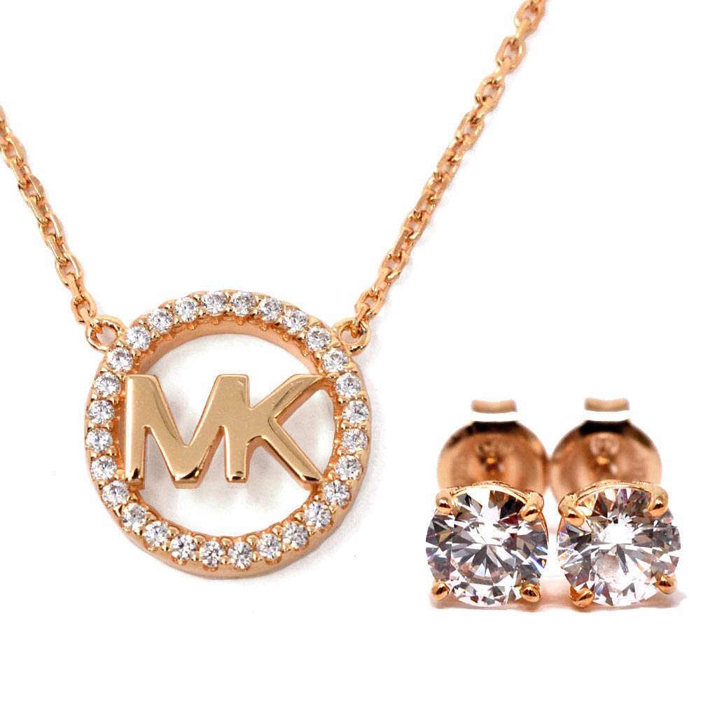 Amazon | [マイケルコース] MICHAEL KORS ネックレス ピアス セット