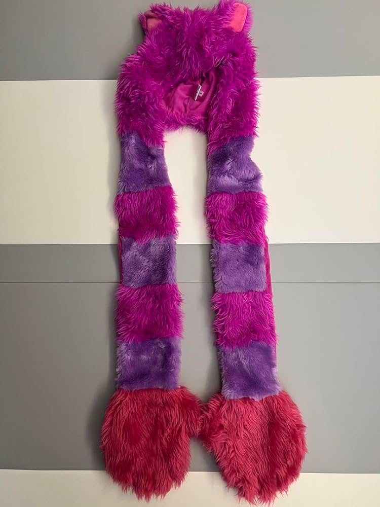 チェシャ猫 ファンキャップ マフラー Disney - ディズニー チェシャ猫