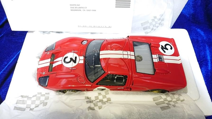 Amazon | 1/18 EXOTO FOAD GT40 Mk.II Le Mans 1966 RLG18045 エグゾト