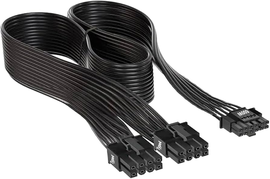 Amazon.com: Thsion 12VHPWR PSU Cable for Corsair - 600W 12+4pin