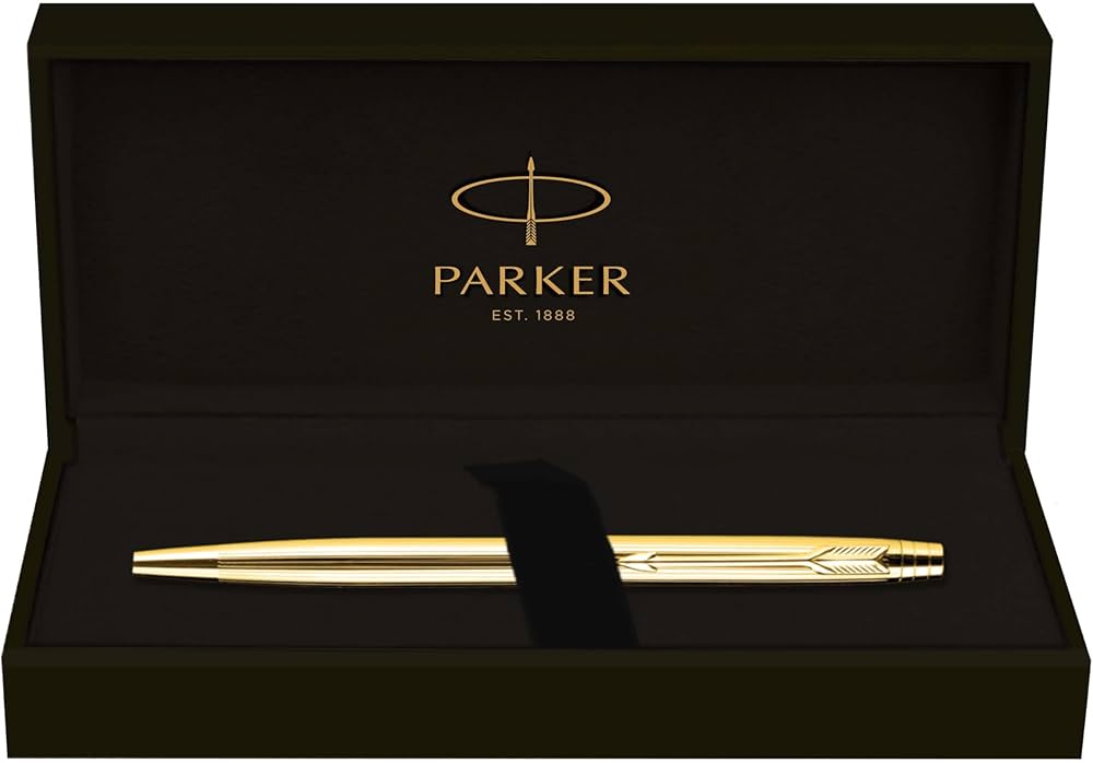 Amazon | Parker Insignia Shiny Gold Ball Pen | 格納式ボールペン