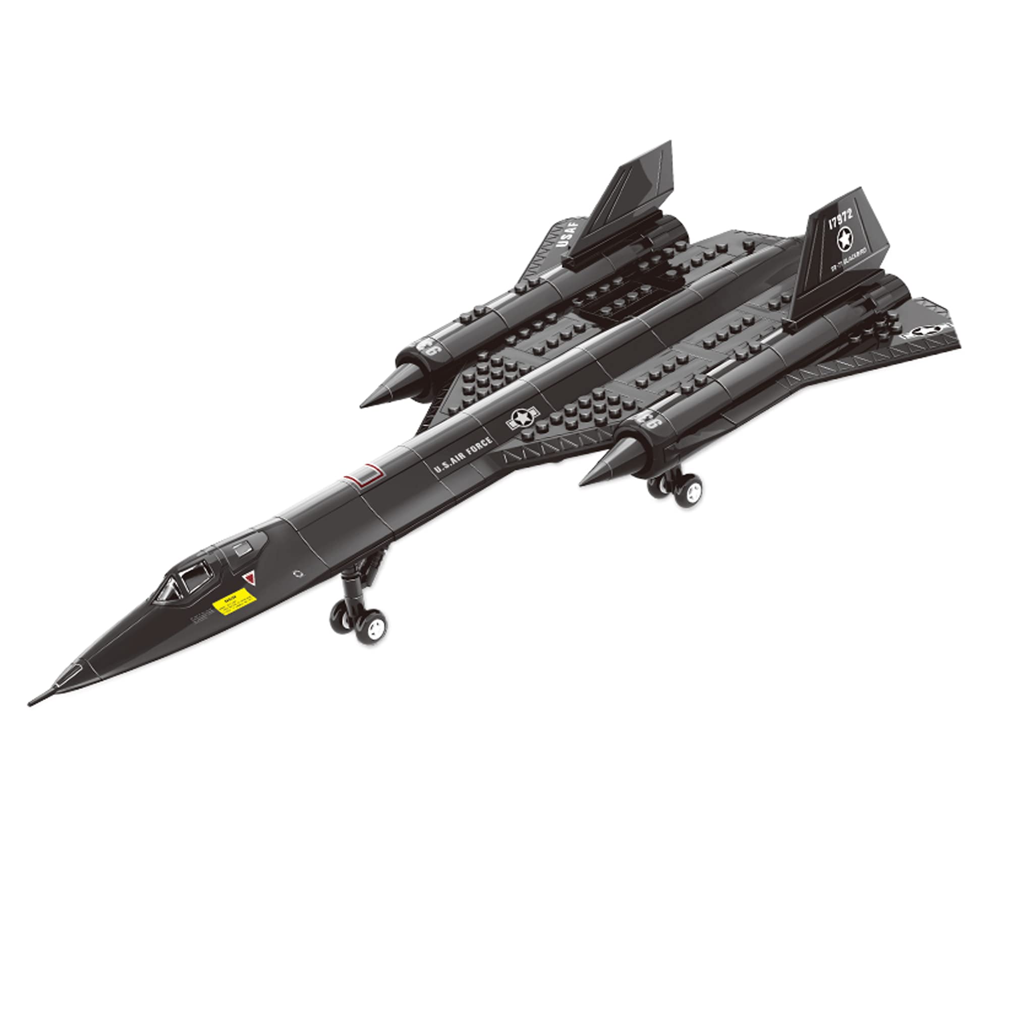 Amazon.com: SEMKY Military Series SR-71 Reconnaissance Aircraft