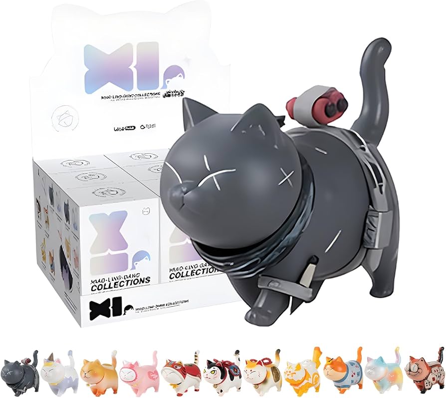 レア美品】仔猫 子猫 長納魚竹 長納魚丈 彫刻 ネコ置物 箱あり 送料