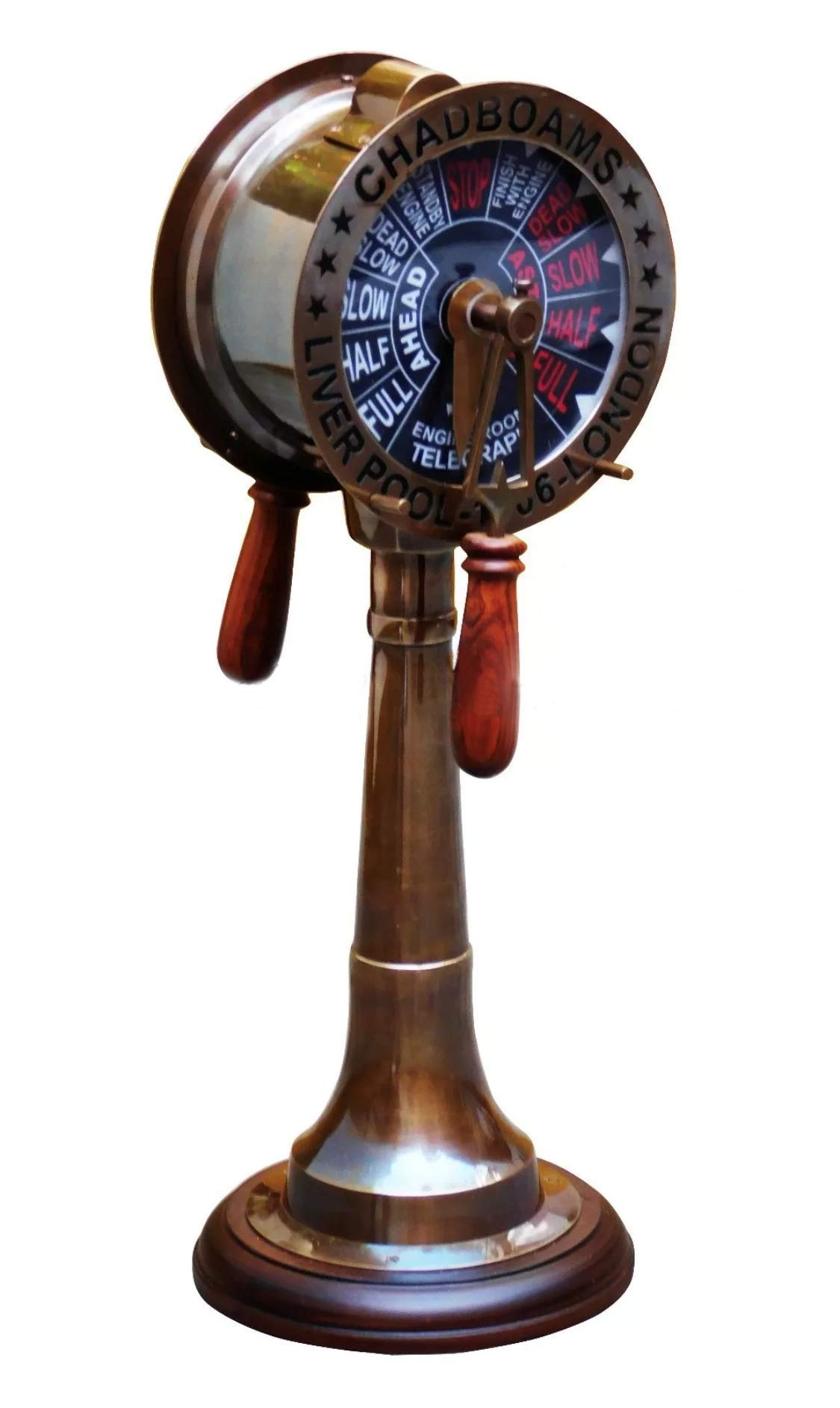 Amazon.co.jp: 18インチ アンティーク 真鍮 船のエンジン オーダー