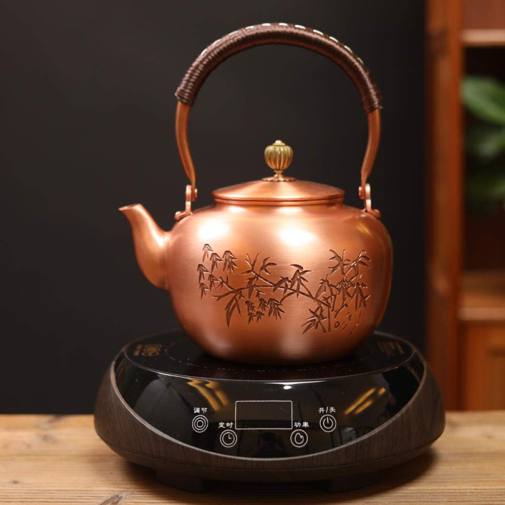 ドラゴン注ぎ口の銅製ティーポット Amazon | 銅のやかん、やかん、純銅