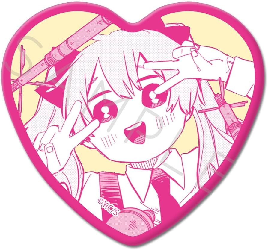 SILVANA しるばーな CleeNoah クレノア 缶バッジ 缶バ ハート