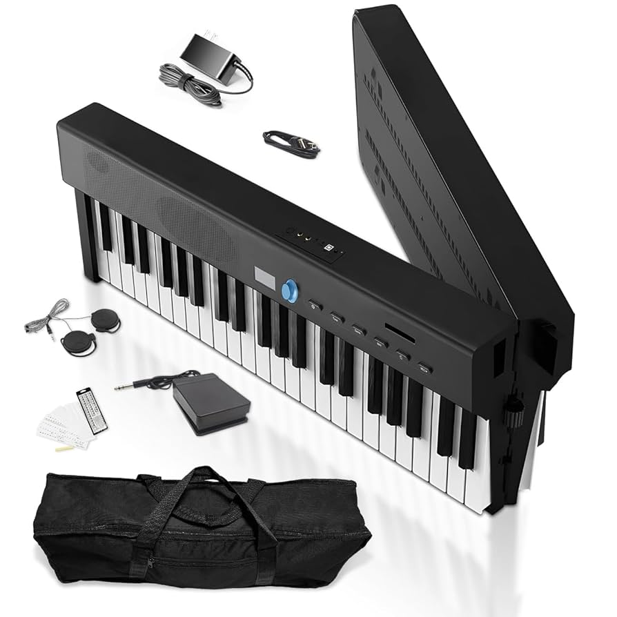 Longeye FOLD 電子ピアノ 88鍵盤 折り畳み式 デジタルピアノ