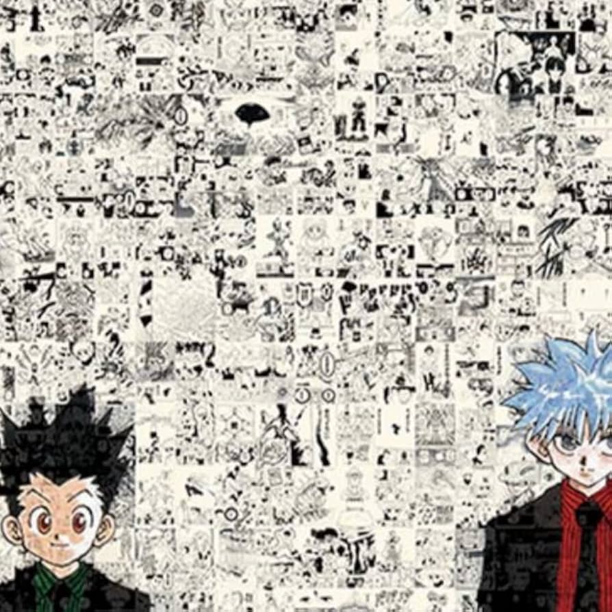 冨樫義博展示 ハンターハンター モザイクアートジグソーパズル 1000