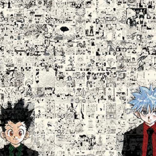 冨樫義博展 モザイクアートジグソーパズル 1000ピース 冨樫義博展