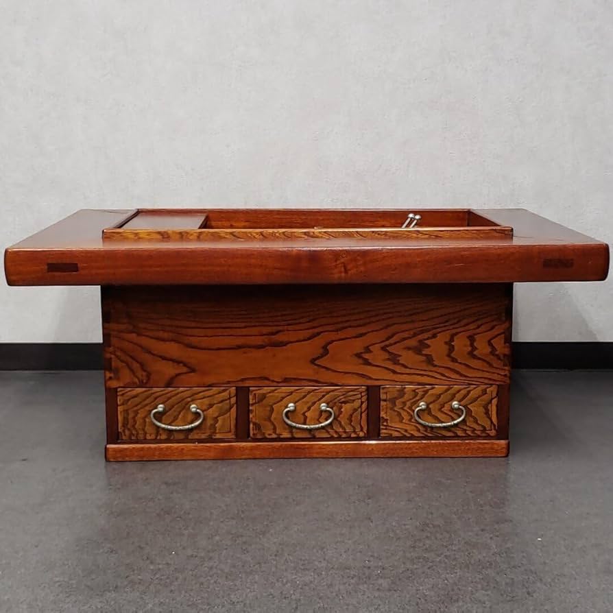 五徳、ヘラ、箸付/関東長火鉢