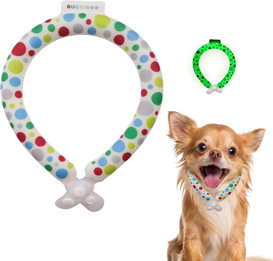 Amazon | Bucci Boo クールリング 犬 ネッククーラー 暑さ対策 冷え