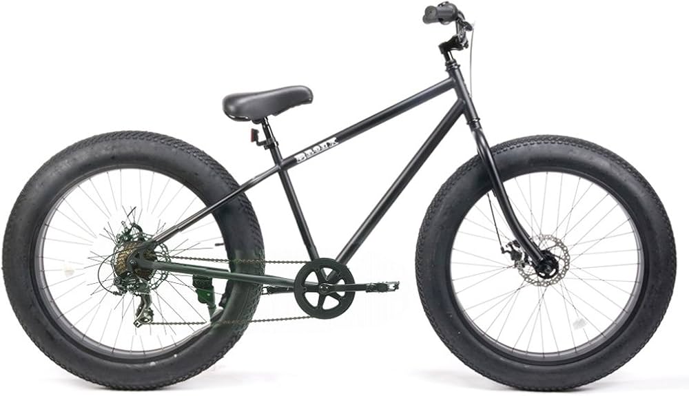 Amazon | 自転車 BRONX 26BRONX-DD マットブラック×ブラックリム