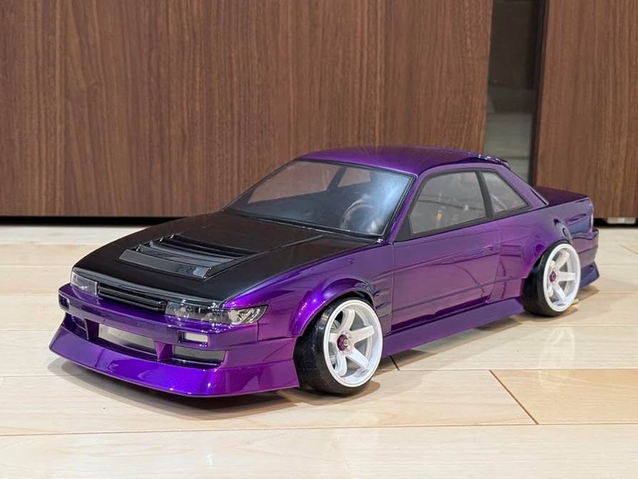 アディクション S13 シルビア 2024中村直樹選手 キャンディラメ塗装未