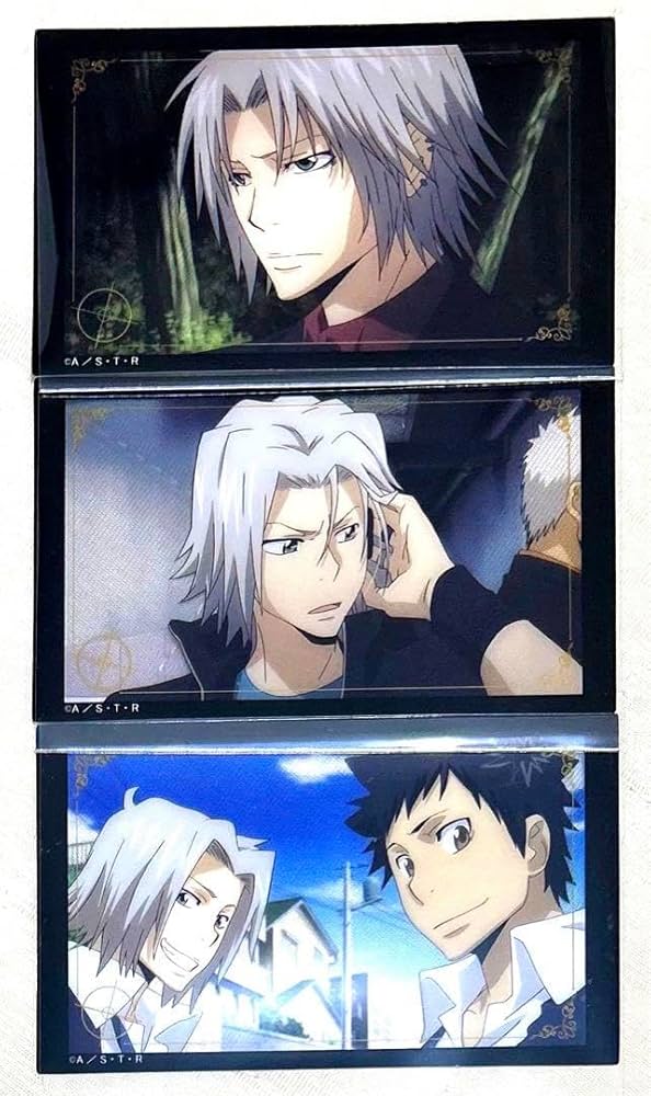 家庭教師ヒットマンREBORN! CCG 獄寺隼人 サイン 箔押し 家庭教師