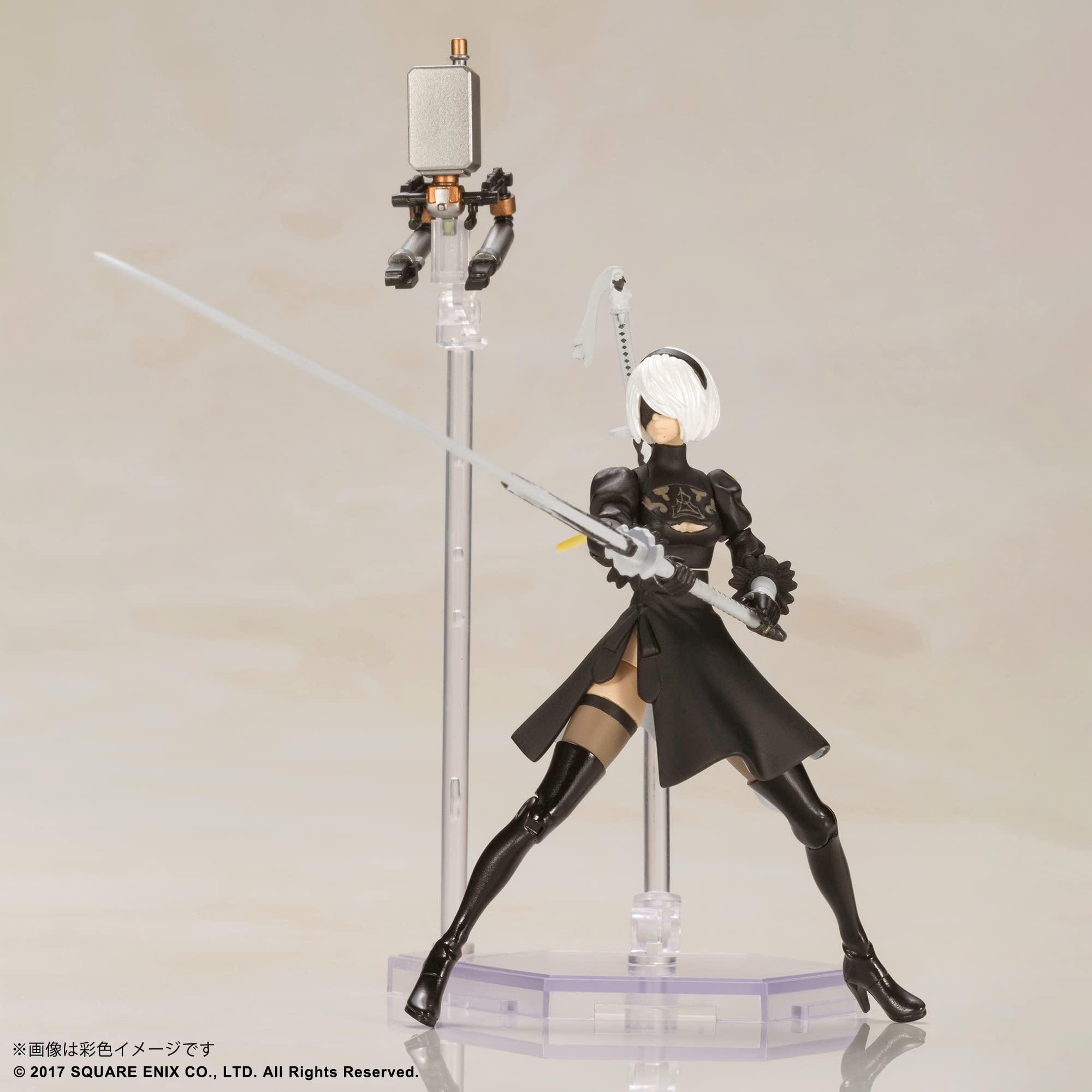 Amazon.com: Square Enix - Nier Automata 2B & 9S Plastic Model Kit