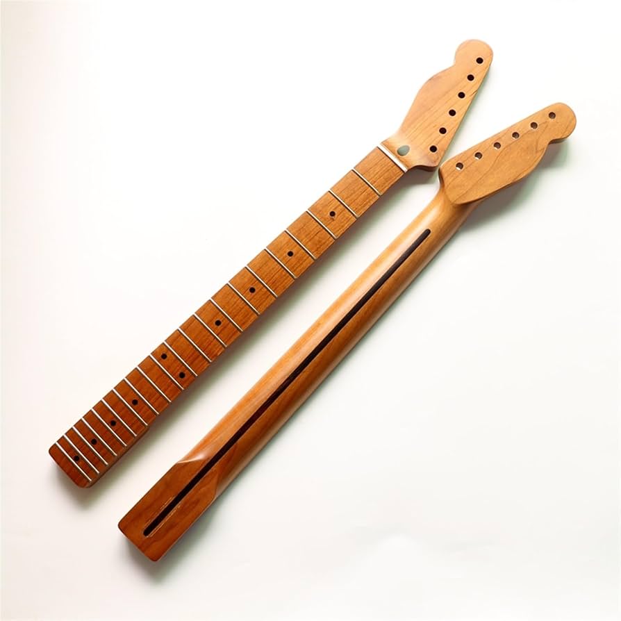 Amazon | ギターのネック 左利き用 1ピース ローステッド メイプル