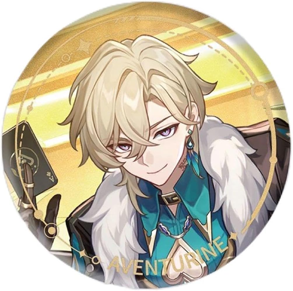 Amazon.co.jp: 崩壊スターレイル アベンチュリン 缶バッジ 公式正規品