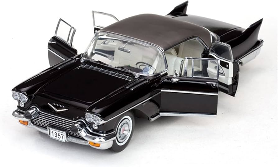 ダイキャストカー 1 18 キャデラック 1957 レトロ車クラシックカー