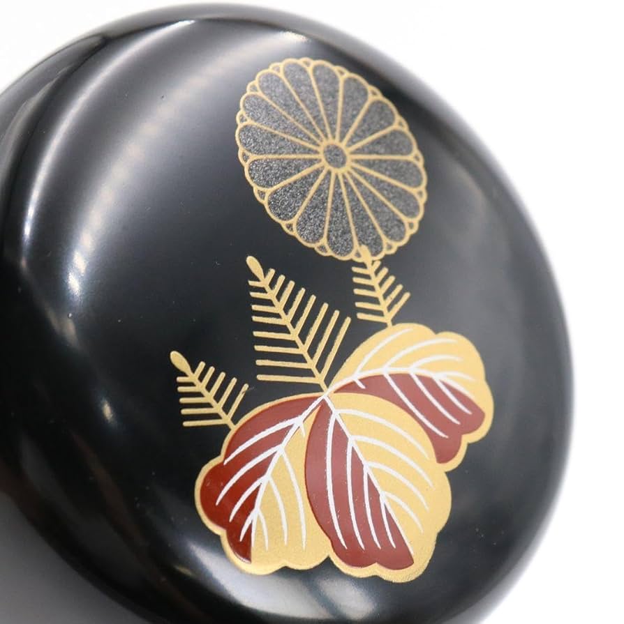 お値下げしました！】茶道具 棗 桂山作 菊桐蒔絵 木製 【公式通販】