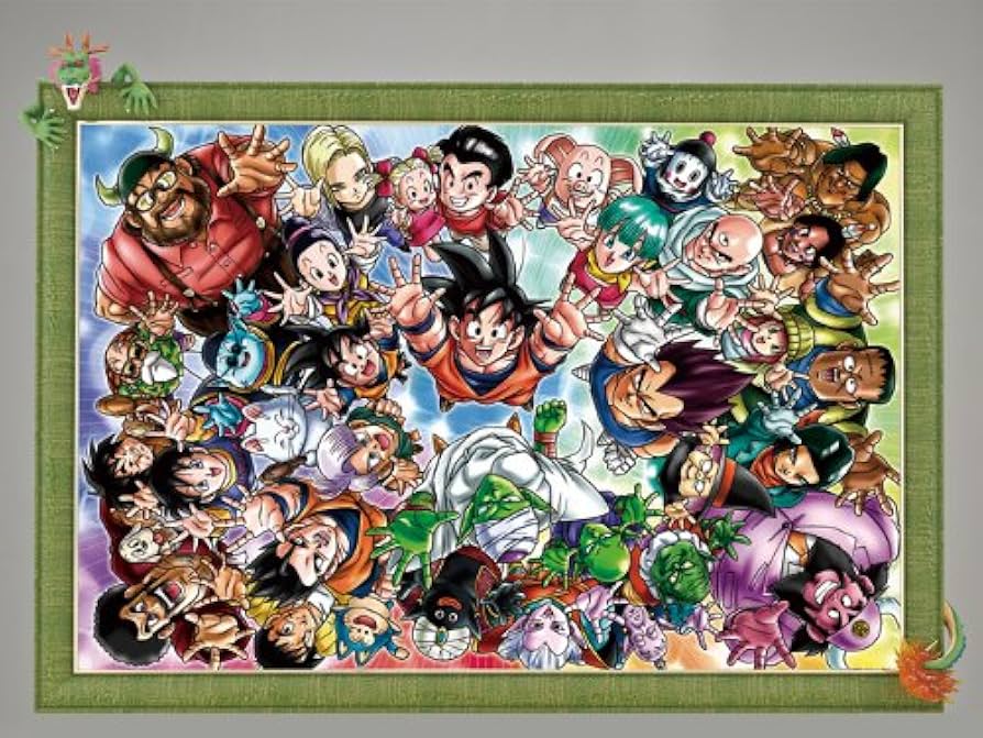 ドラゴンボールジグソーパズル 1000ピース フレーム付 ドラゴンボール