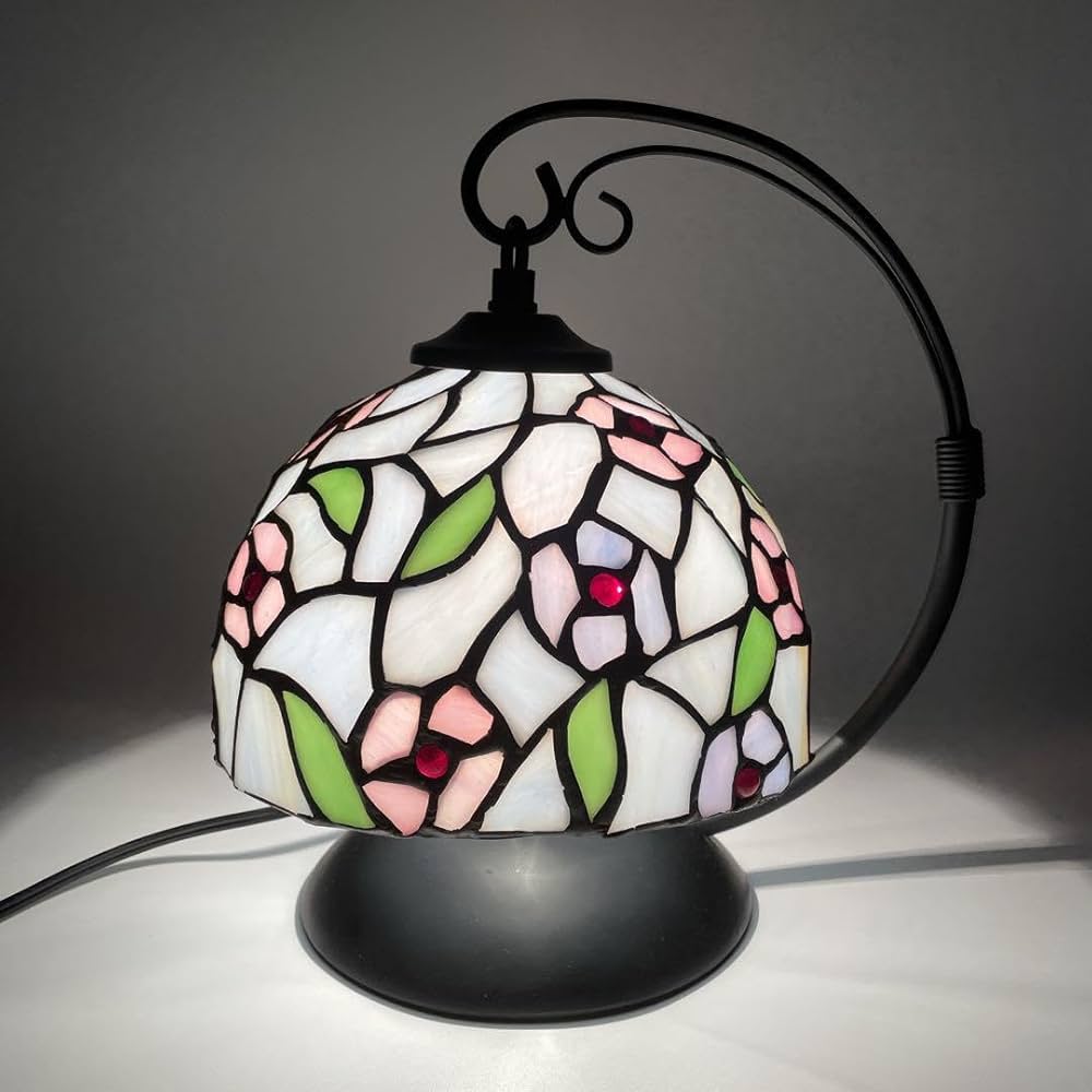 A280-53 アンティーク ステンドグラス吊り下げ照明器具 吊り下げランプ